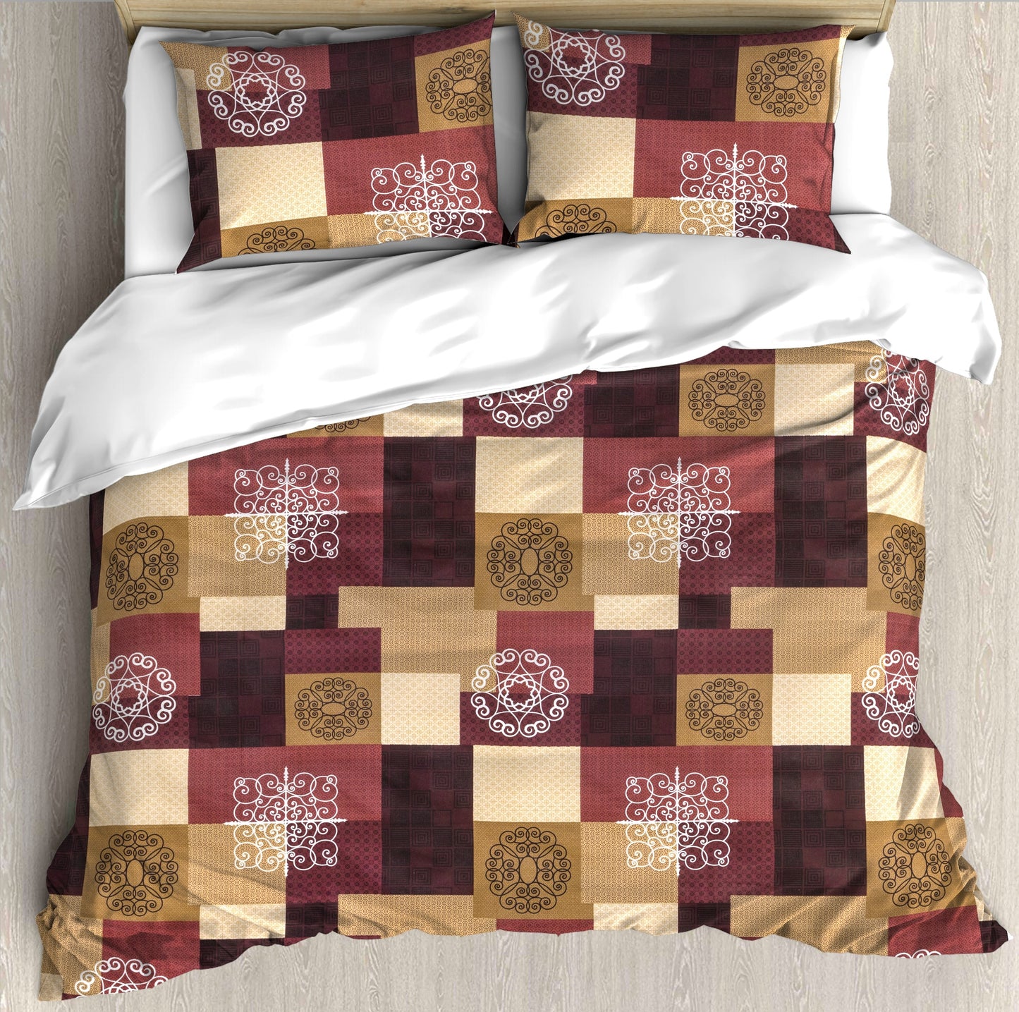 BS218: Iconiq S. King Double Bed Sheets