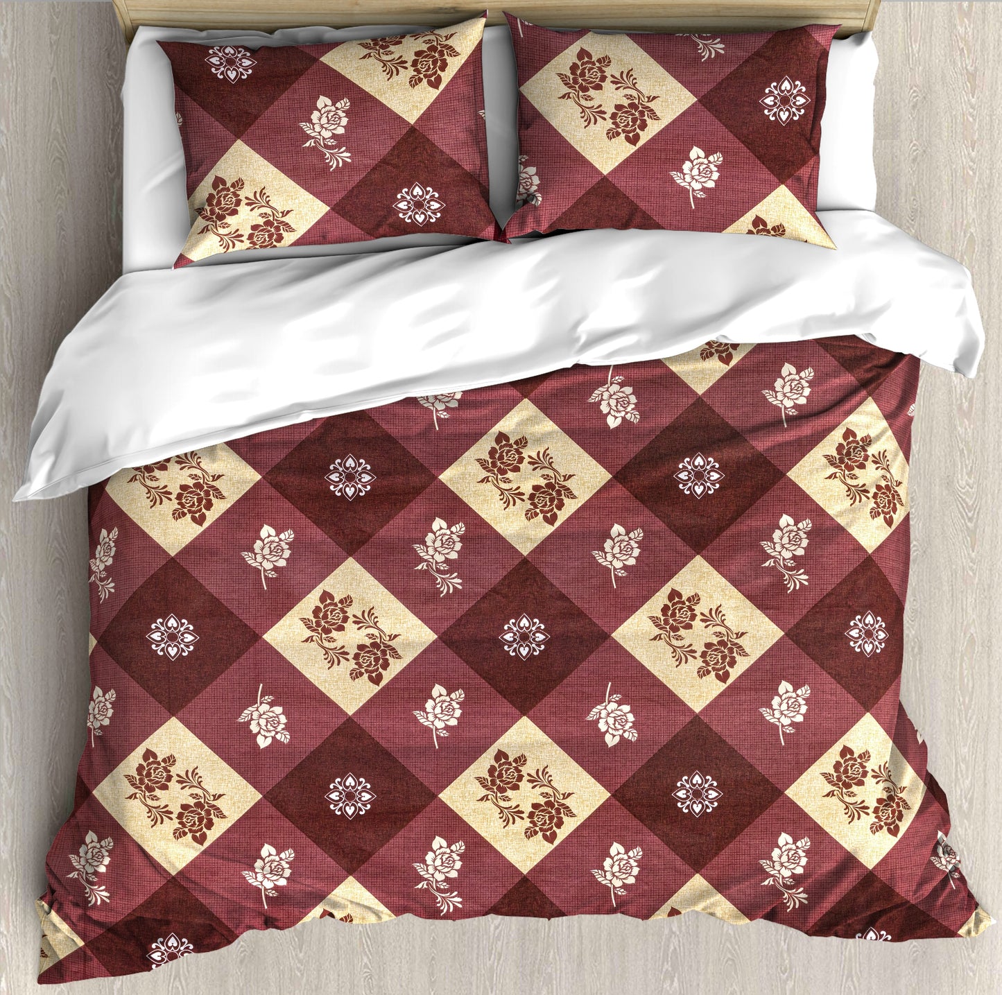 BS218: Iconiq S. King Double Bed Sheets