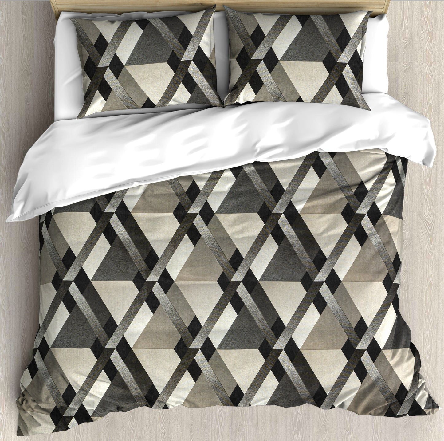 BS218: Iconiq S. King Double Bed Sheets
