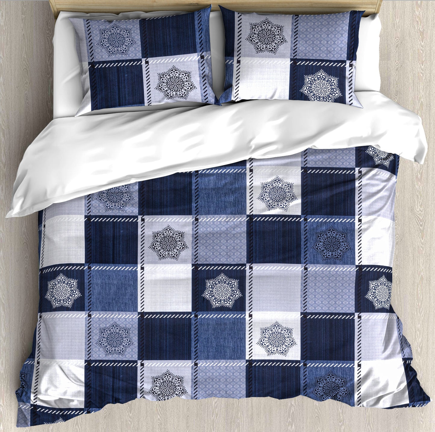 BS218: Iconiq S. King Double Bed Sheets