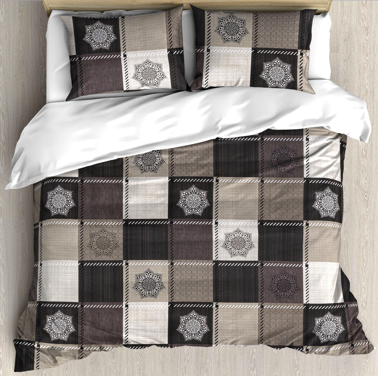 BS218: Iconiq S. King Double Bed Sheets