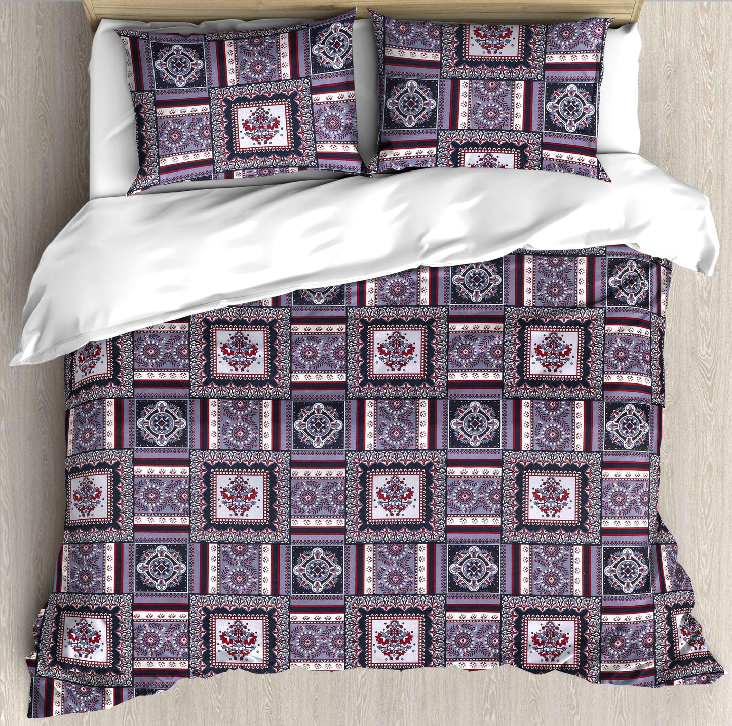 BS218: Iconiq S. King Double Bed Sheets