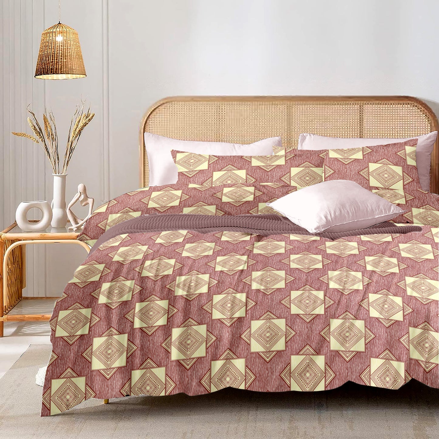 BS219: Twist Double Bed Sheets