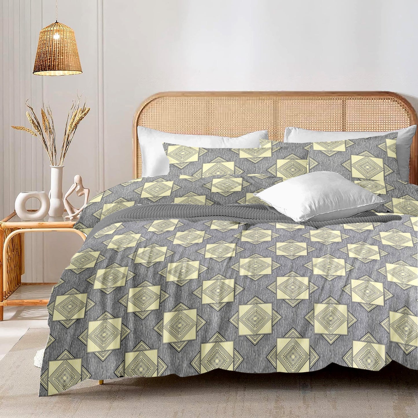 BS219: Twist Double Bed Sheets