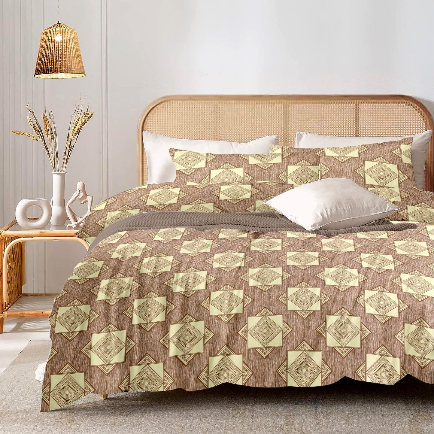 BS219: Twist Double Bed Sheets