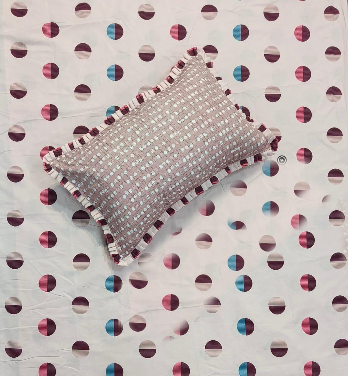 BS202: Nestle Fitted S. King Double Bed Sheets