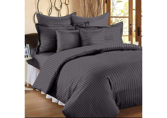 BS136: Virgo Stripes S. King Double Bed Sheets