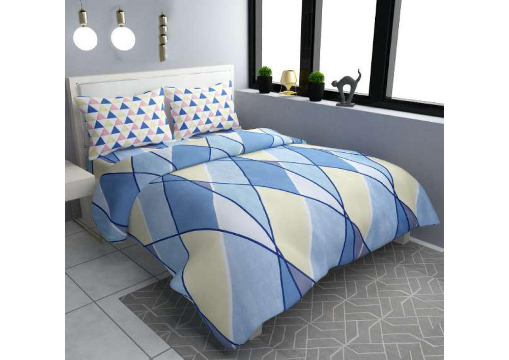 BS64: Perk Fitted S. King Double Bed Sheets