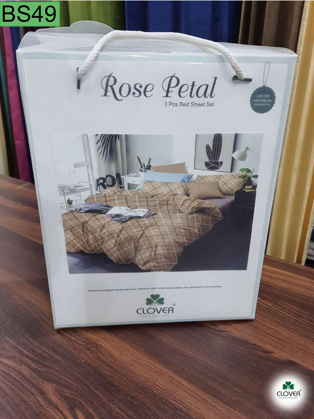 BS49: Rose Petal Gift Packing Double Bed Sheets