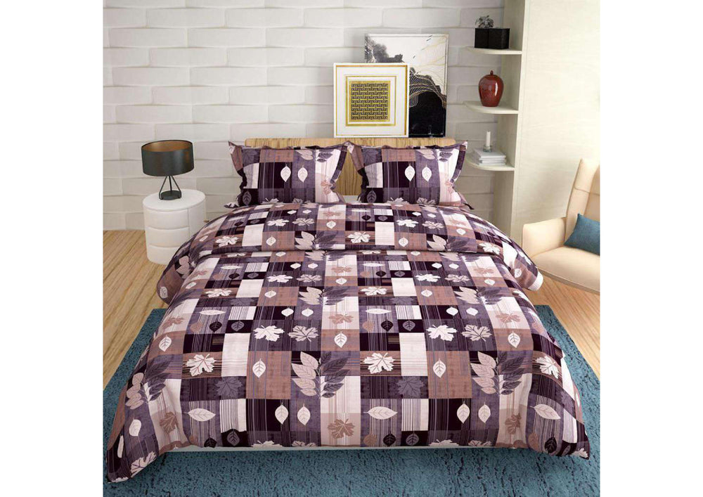 BS10: Glace Cotton Double Bed Sheets