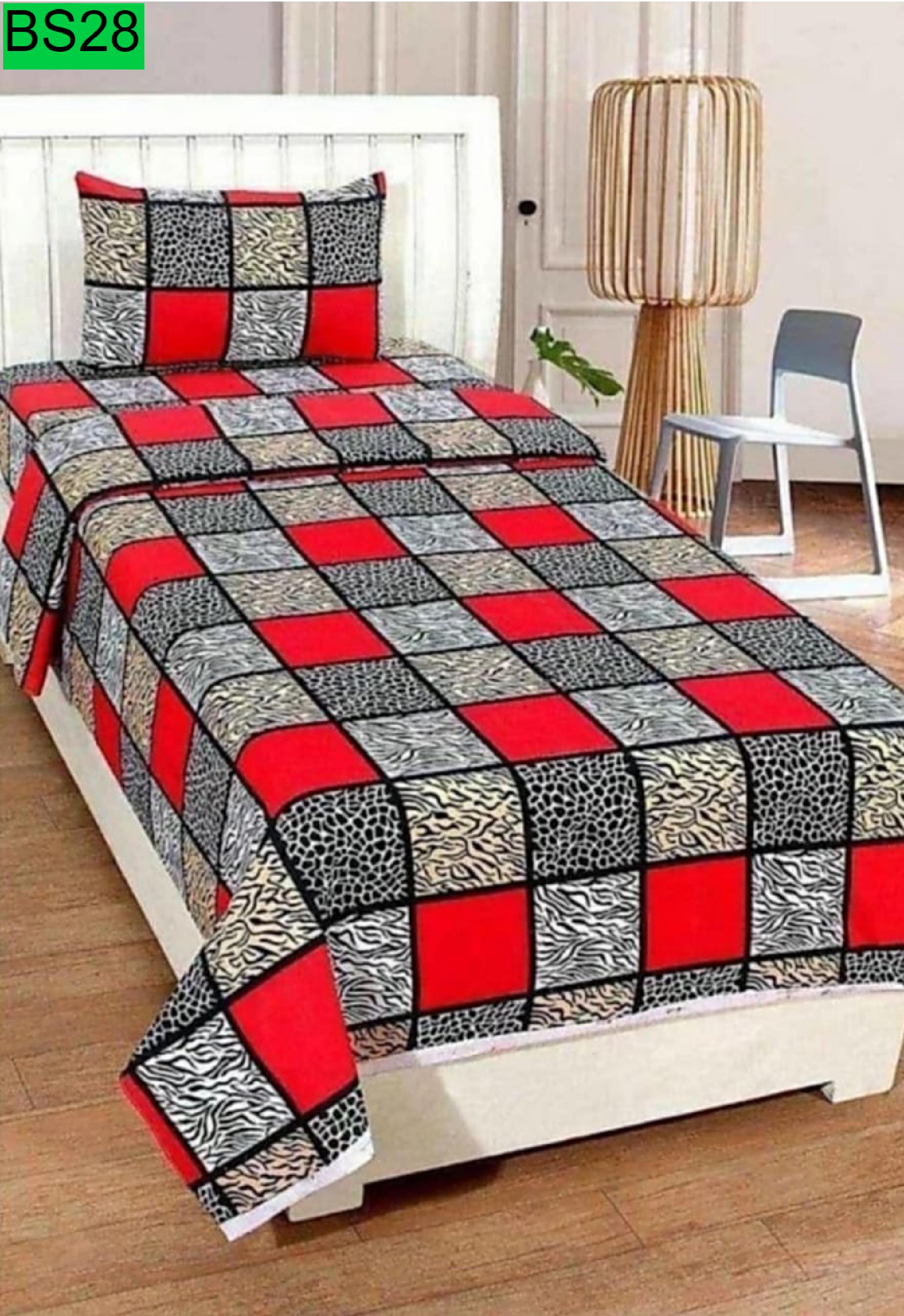 BS28: Alto Single Bed Sheets  (Pair Packing)