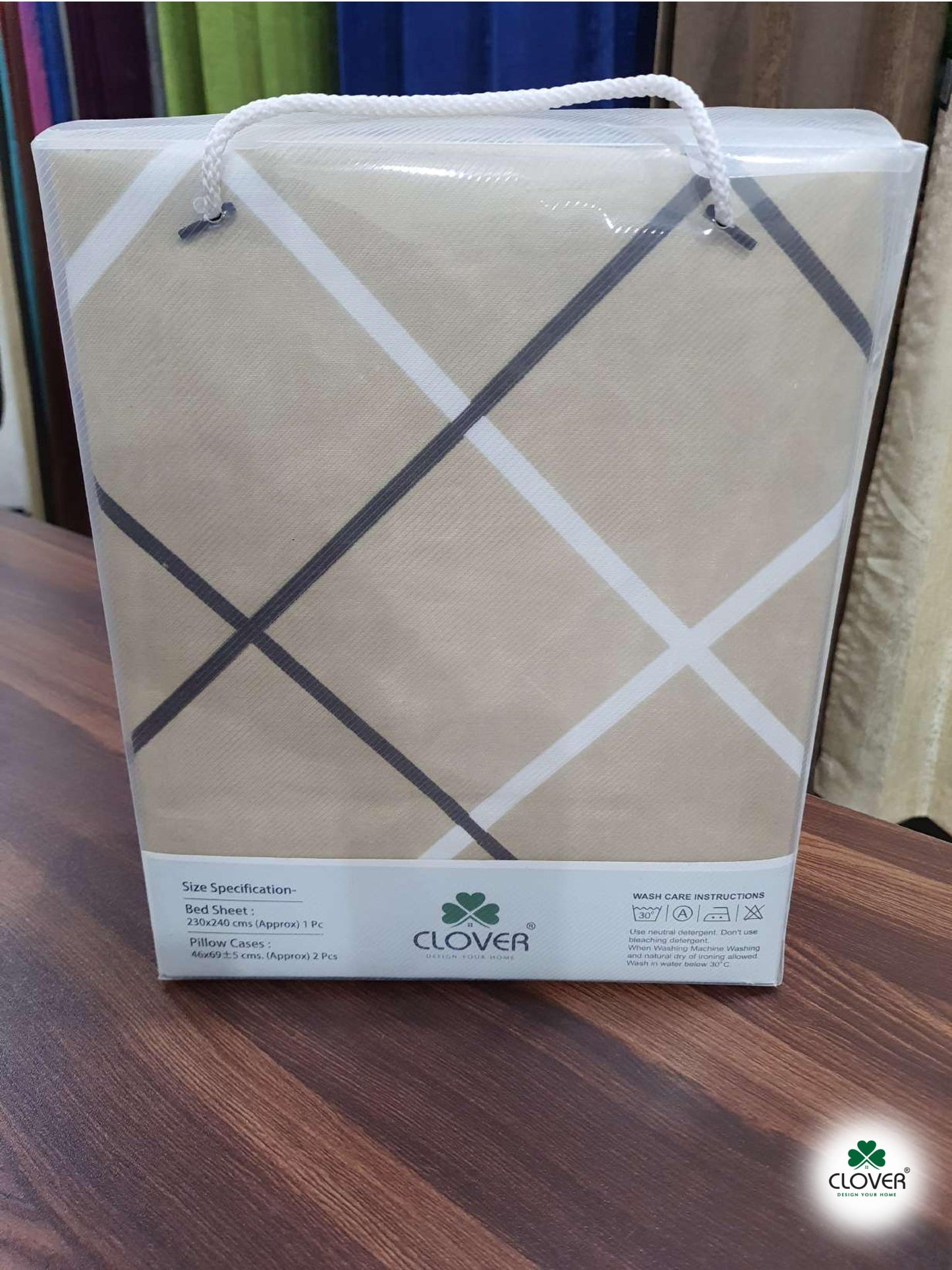 BS49: Rose Petal Gift Packing Double Bed Sheets