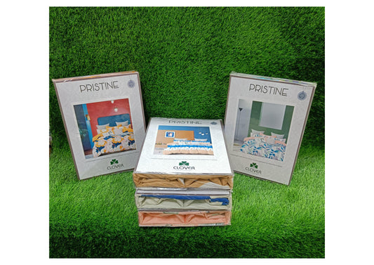 BS24: Pristine Book Fold Double Bed Sheets