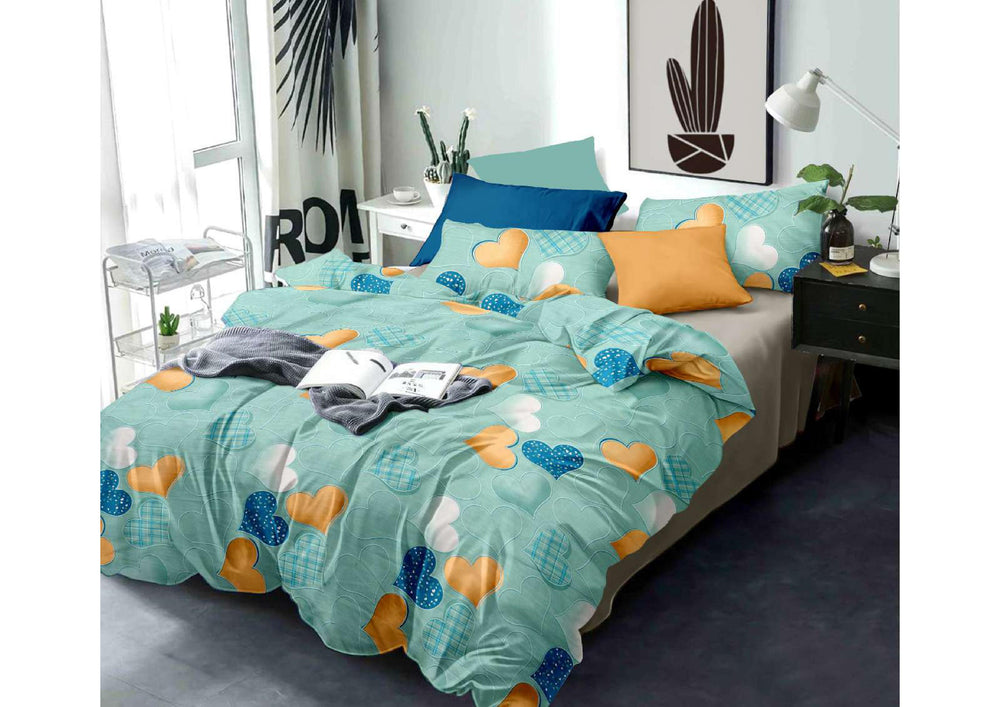 BS27: Eon Single Bed Sheets  (Pair Packing)