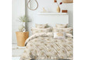 BS104: Golden Leaf Gift Packing Double Bed Sheets