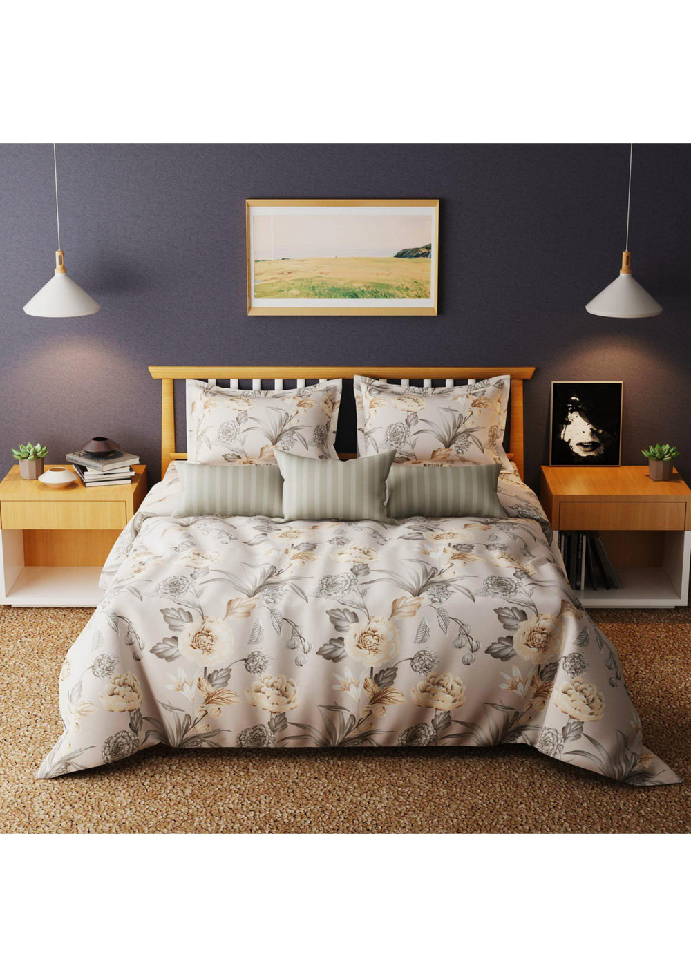 BS73: Splendor Diwan Bed Sheets