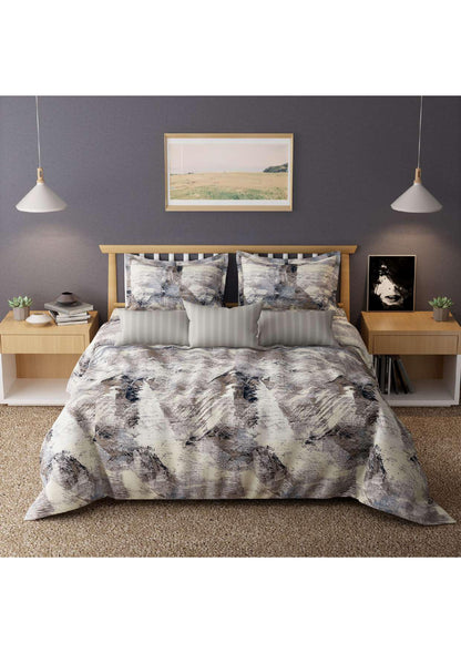 BS105: S-Cross Double Bed Sheets