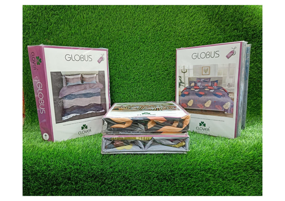 BS29: Globus Book Fold Double Bed Sheets