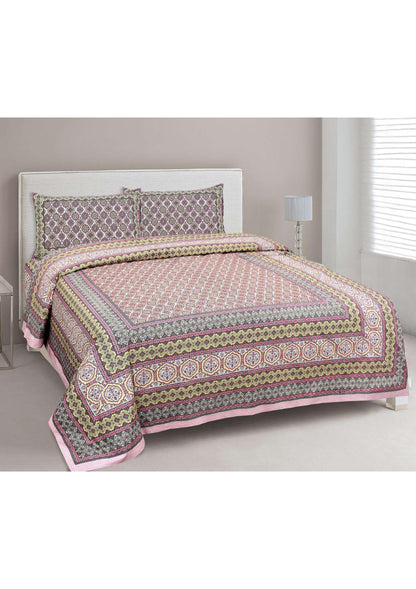 BS18: Kalbeliya Cotton Double Bed Sheets