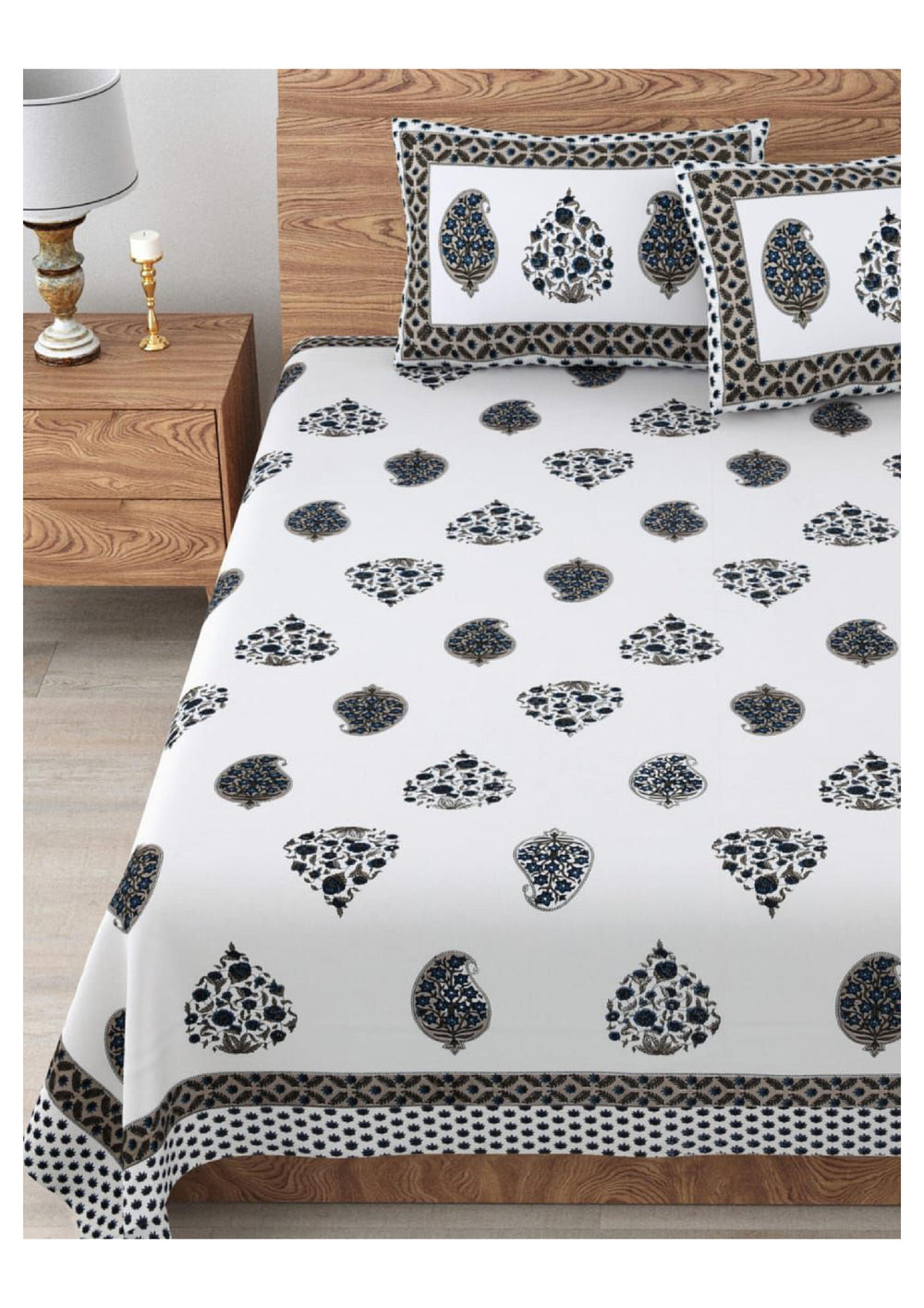 BS112: Kaya King Double Bed Sheets