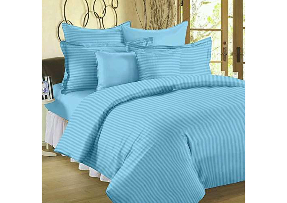 BS87: Gemini Stripes Double Bed Sheets