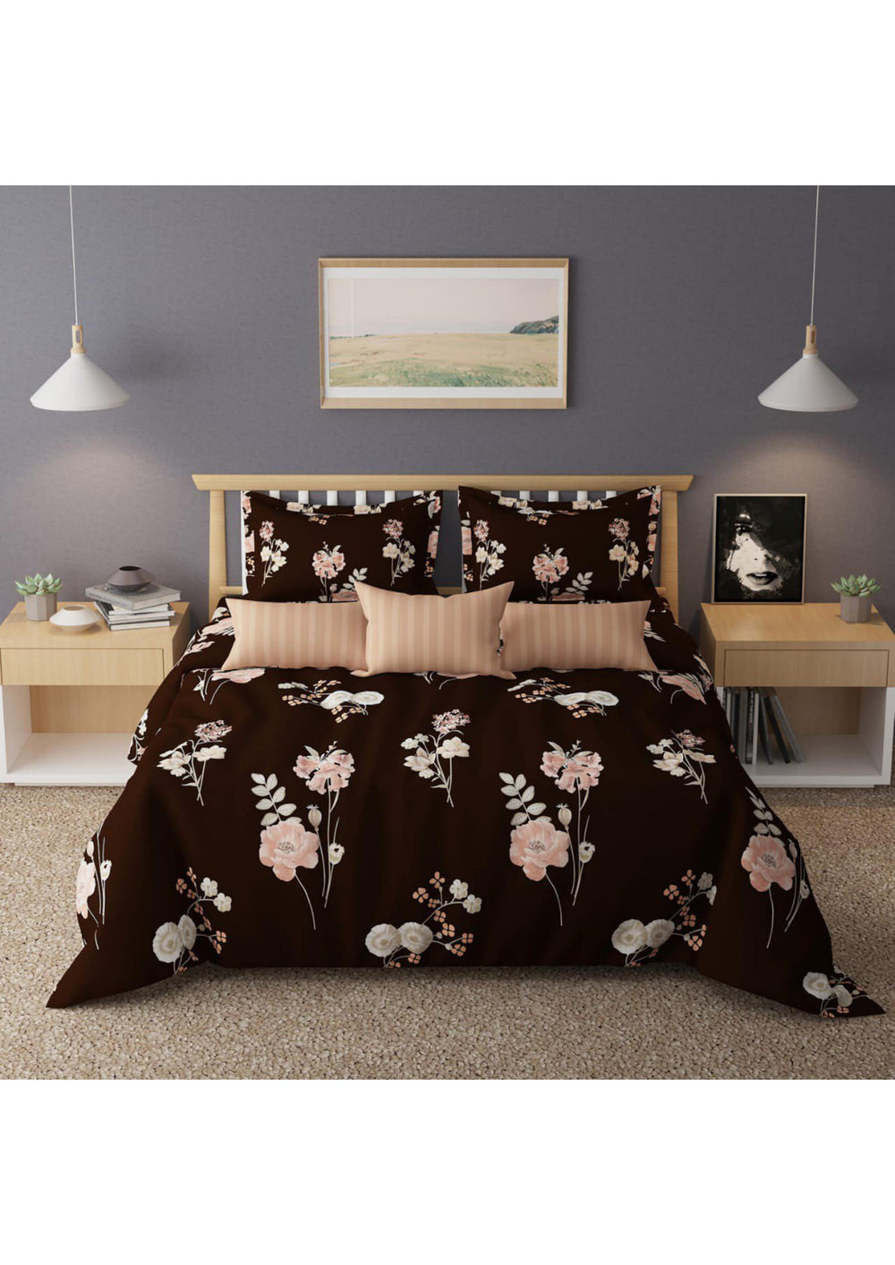 BS73: Splendor Diwan Bed Sheets