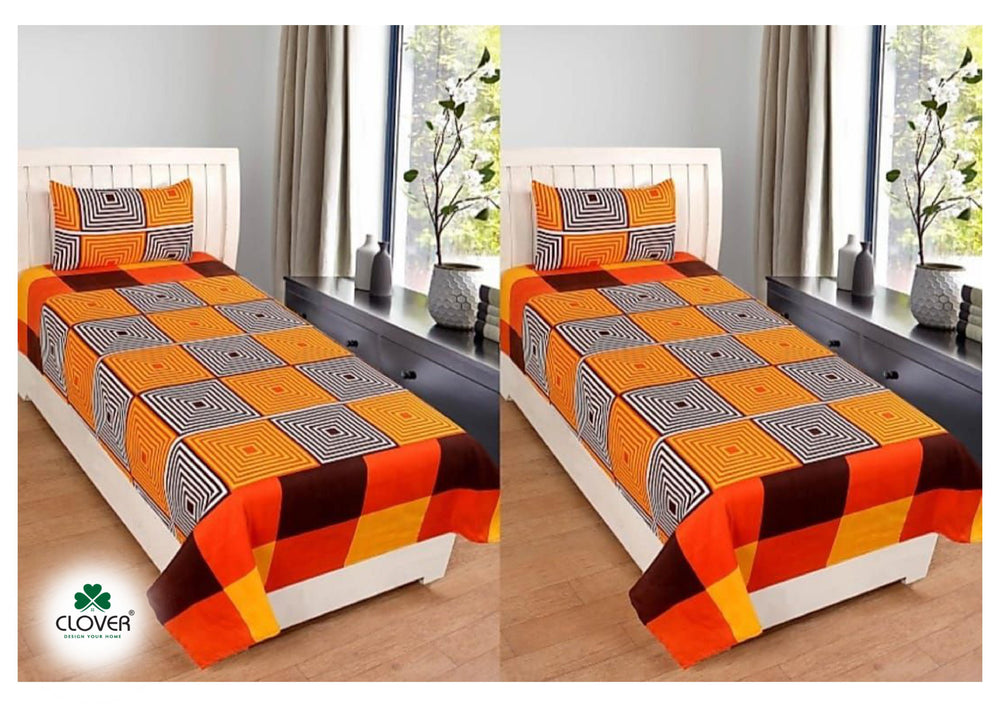 BS1: Eeco Single Bed Sheets (Pair Packing)