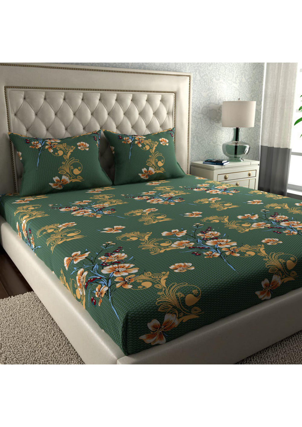 BS3: Ciaz Single Bed Sheets (Pair Packing)