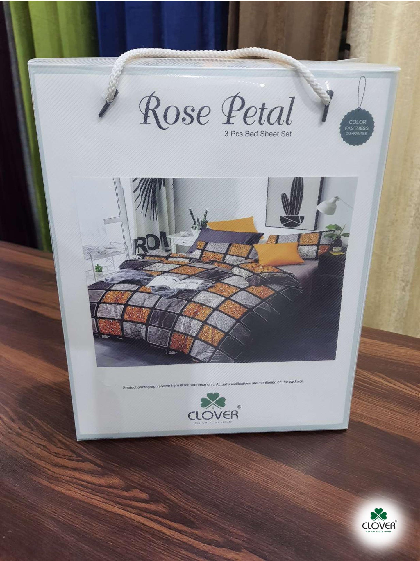 BS49: Rose Petal Gift Packing Double Bed Sheets