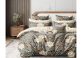 BS104: Golden Leaf Gift Packing Double Bed Sheets
