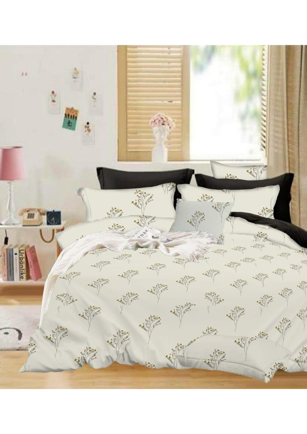 BS5: Ertiga Single Bed Sheets (Pair Packing)