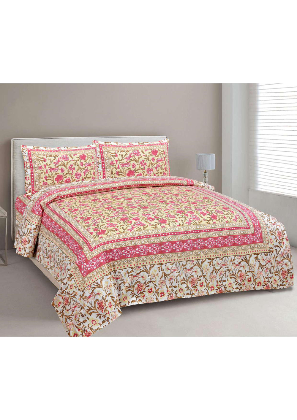 BS18: Kalbeliya Double Bed Sheets