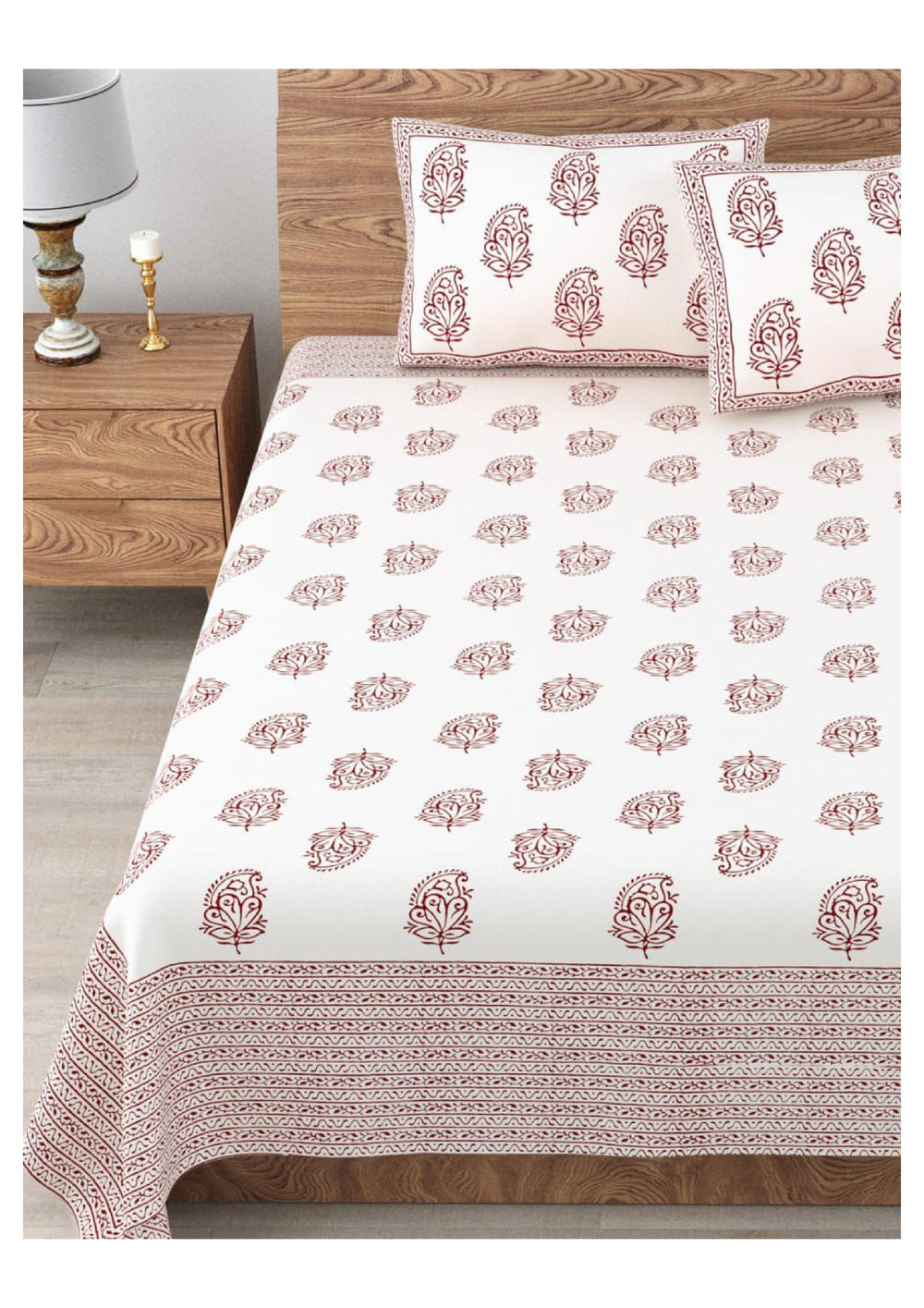 BS112: Kaya King Double Bed Sheets