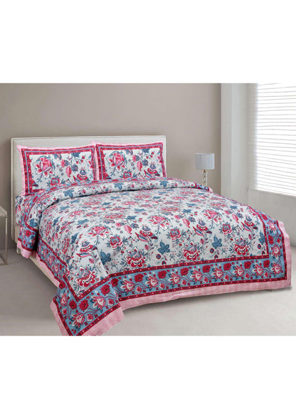 BS18: Kalbeliya Cotton Double Bed Sheets