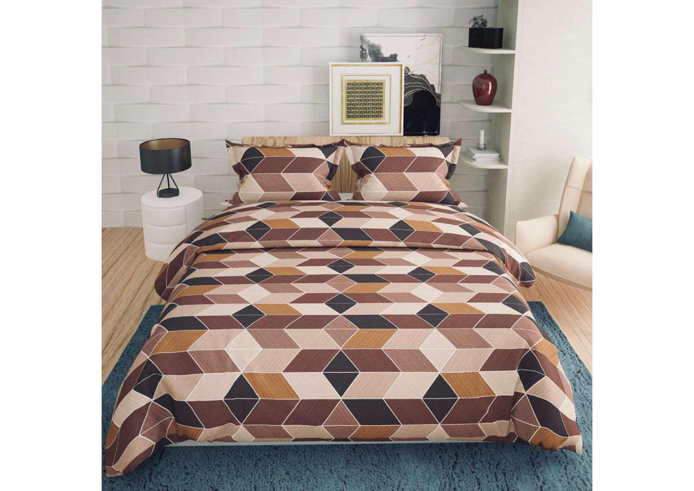BS10: Glace Cotton Double Bed Sheets