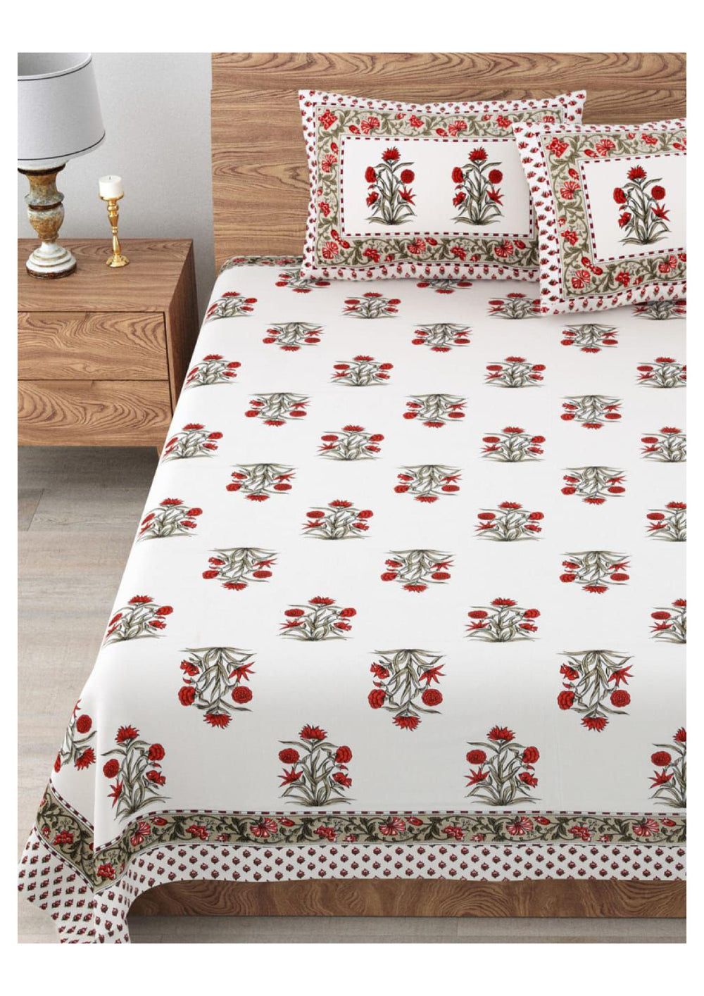 BS112: Kaya King Double Bed Sheets