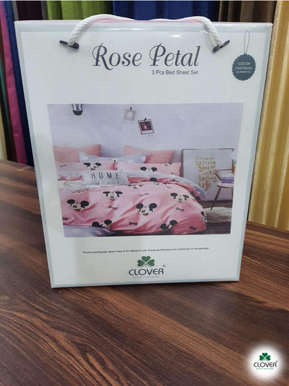 BS49: Rose Petal Gift Packing Double Bed Sheets