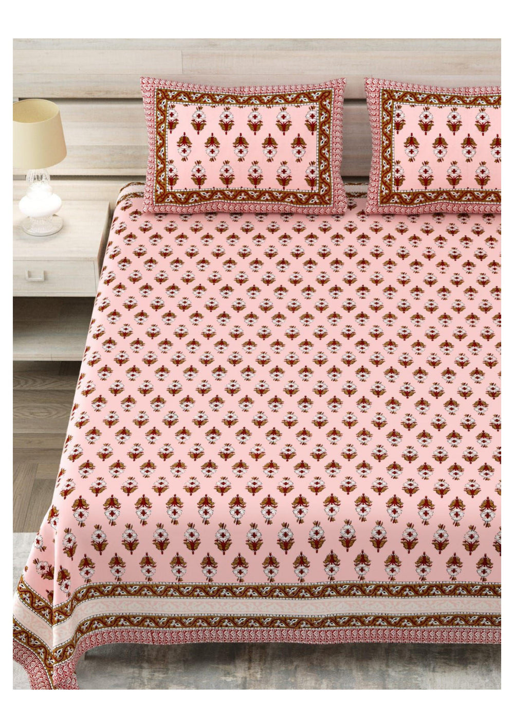 BS113: Kathak S. King Double Bed Sheets