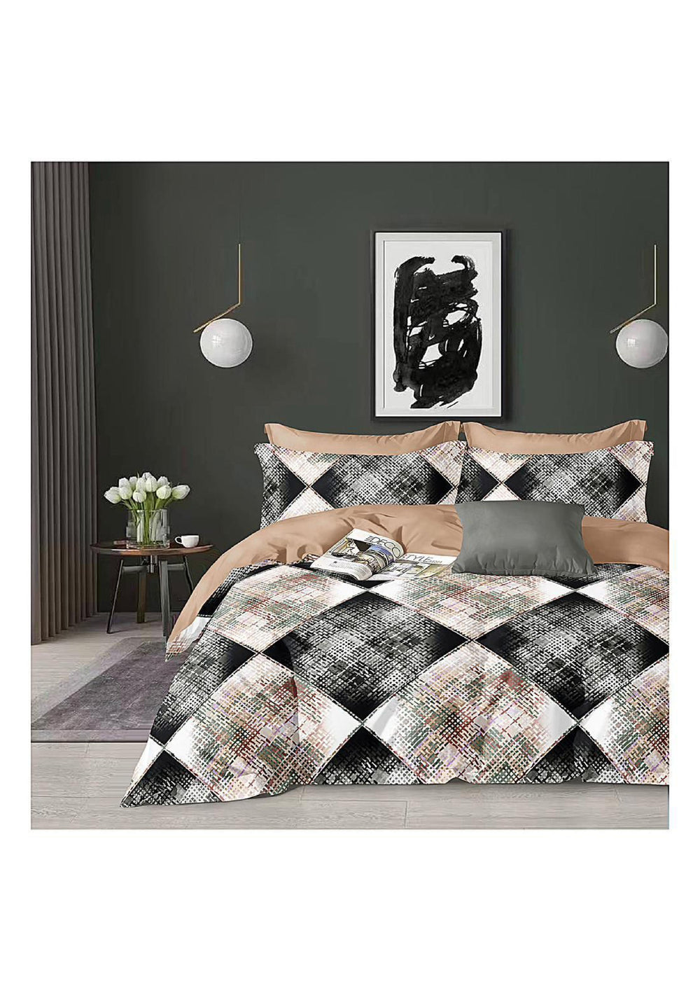 BS29: Globus Book Fold Double Bed Sheets