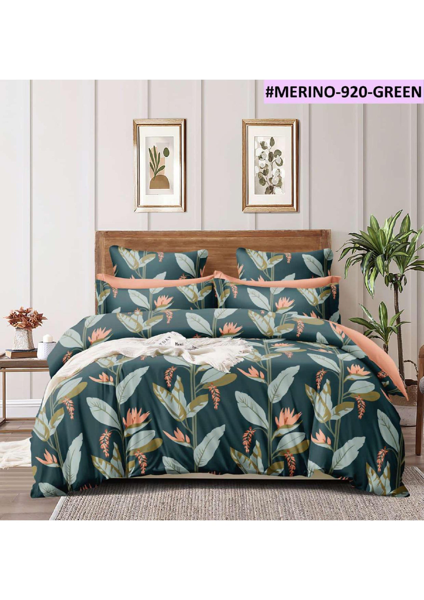 BS20: Celebration Book Fold Double Bed Sheets