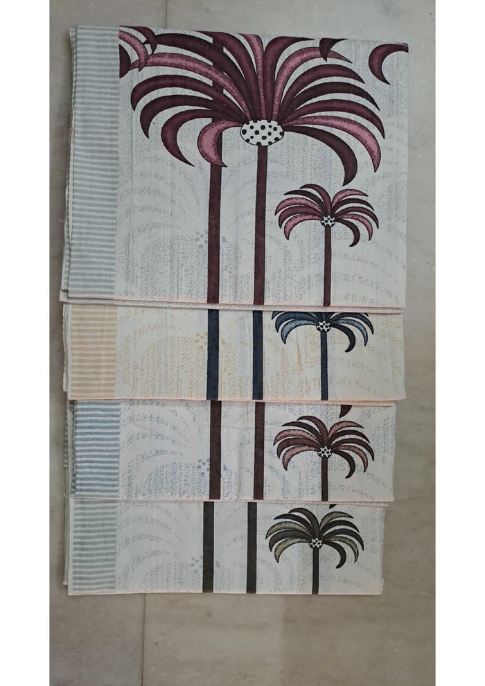 BS79: Jharna Single Bed Sheets  (Pair Packing)