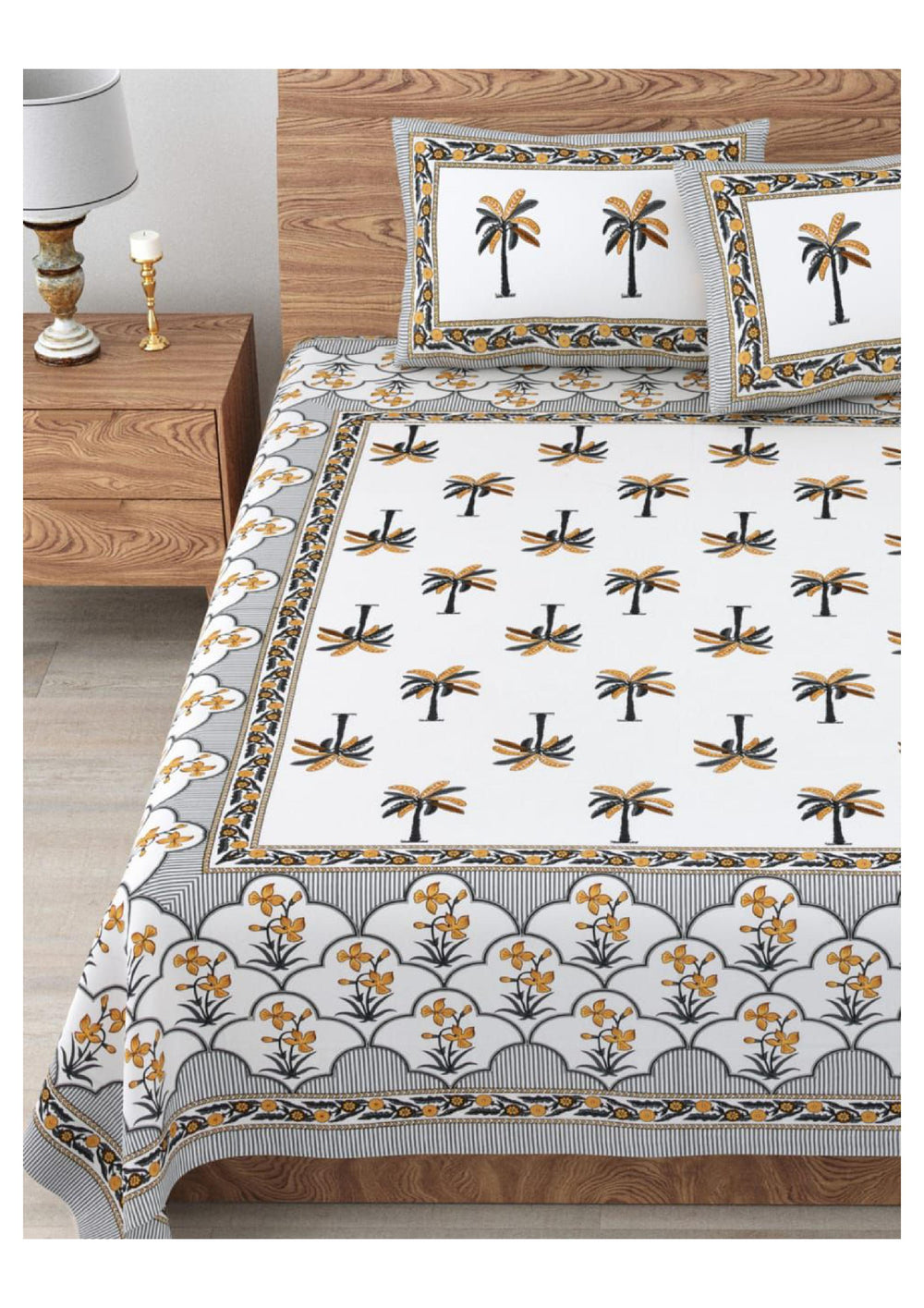 BS112: Kaya King Double Bed Sheets