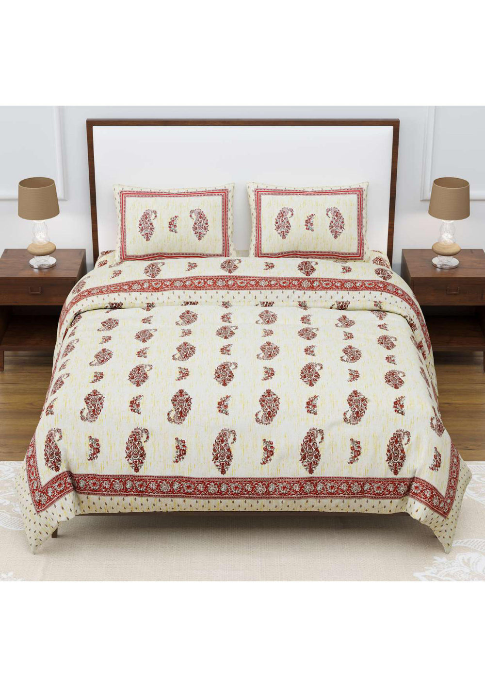 BS52: Kumbhalgarh King Double Bed Sheets