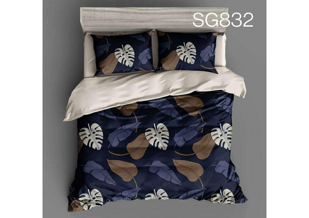 BS10: Glace Cotton Double Bed Sheets