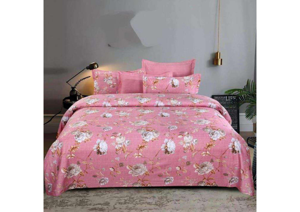 BS10: Glace Cotton Double Bed Sheets