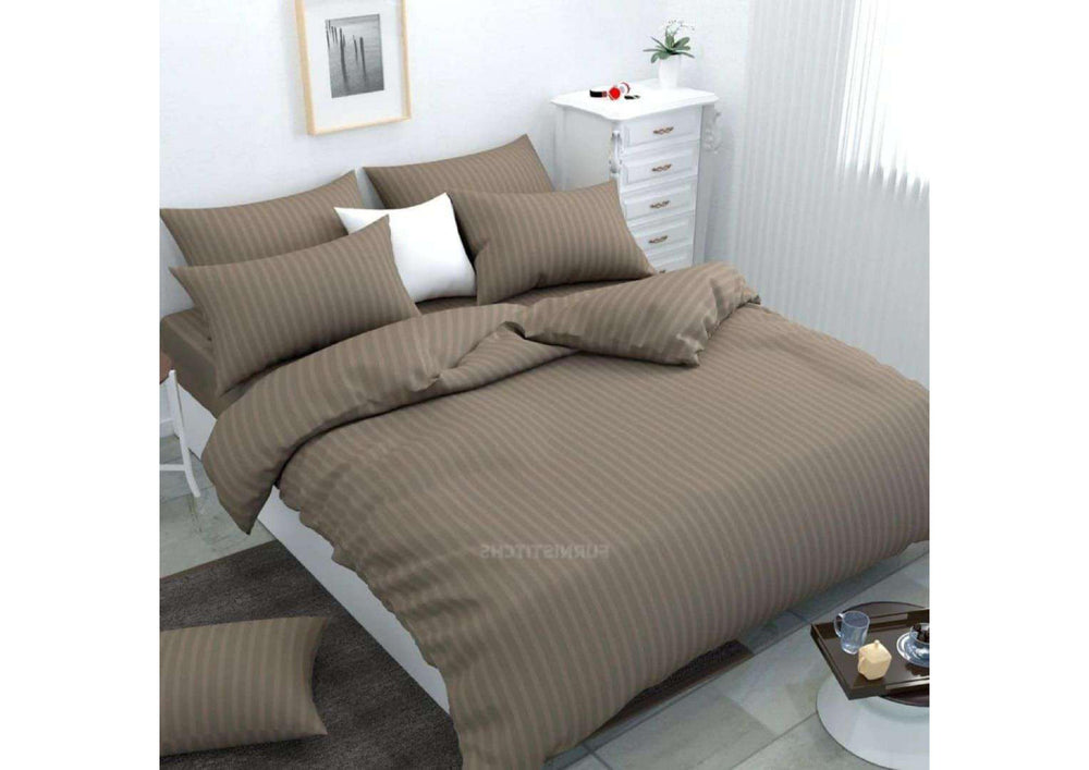 BS87: Gemini Stripes Double Bed Sheets
