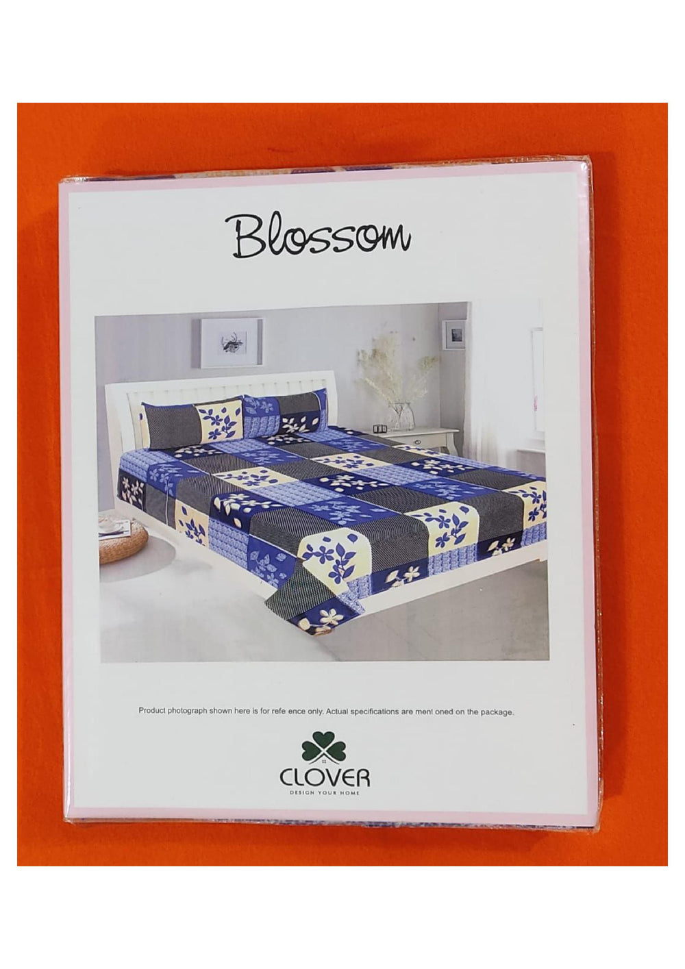 BS6: Blossom Book Fold Double Bed Sheets