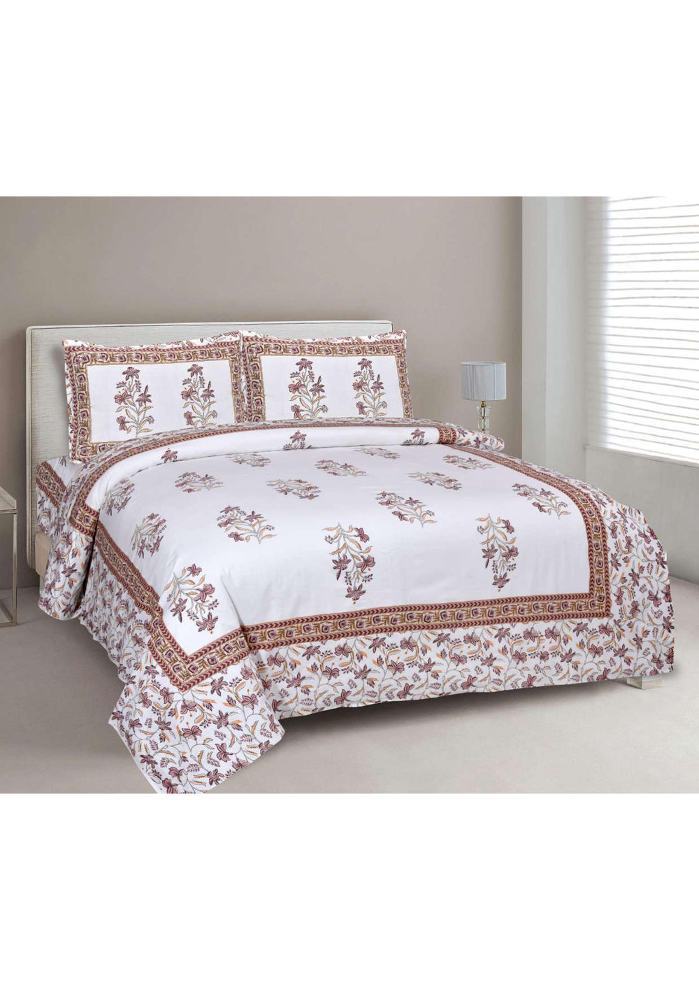 BS18: Kalbeliya Double Bed Sheets