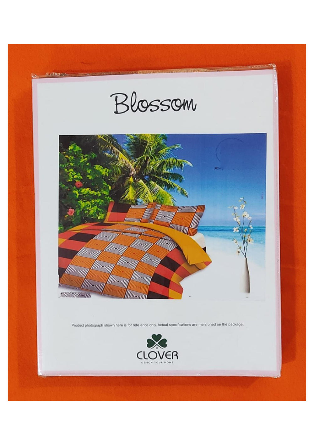 BS6: Blossom Book Fold Double Bed Sheets