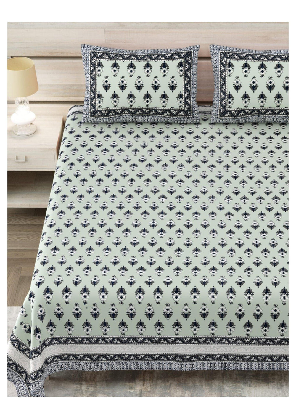 BS113: Kathak S. King Double Bed Sheets